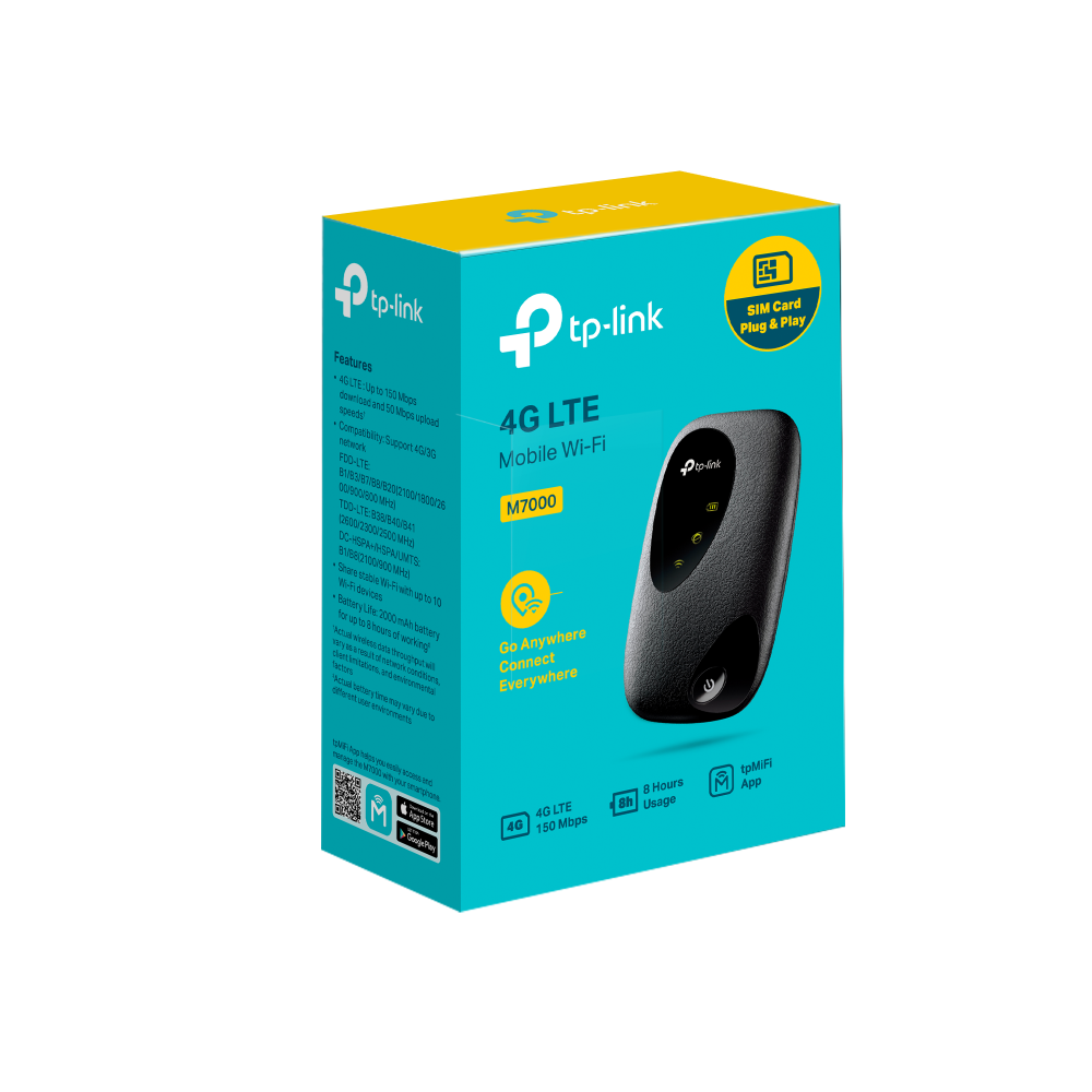 TP-Link TL-M7000 4G LTE Mobile Wireless Hotspot