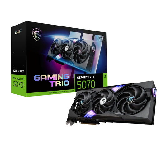 MSI GeForce RTX 5070 GAMING TRIO OC 12GB Graphics Card