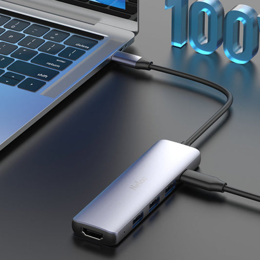 Netac WF13 5-in-1 USB-C Docking Station with HDMI & PD 100w