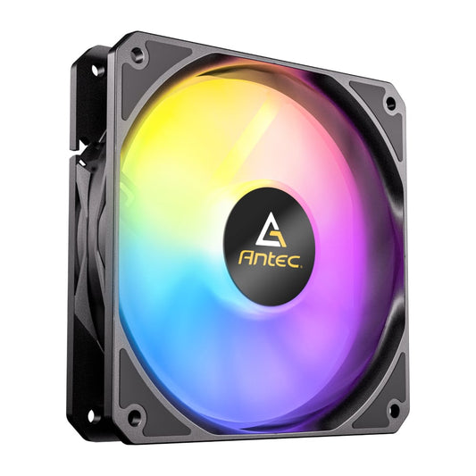 Antec P12R PWM 120mm ARGB Reverse Case Fan – Black