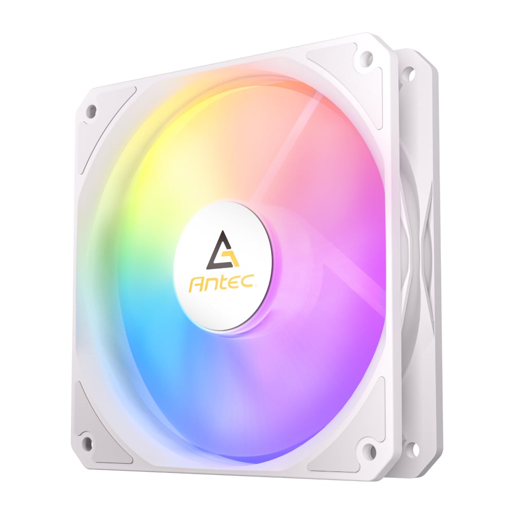 Antec P12R PWM 120mm ARGB Reverse Case Fan- White
