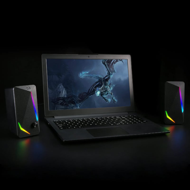 Redragon GS510 WALTZ 2.0 RGB Gaming Speakers