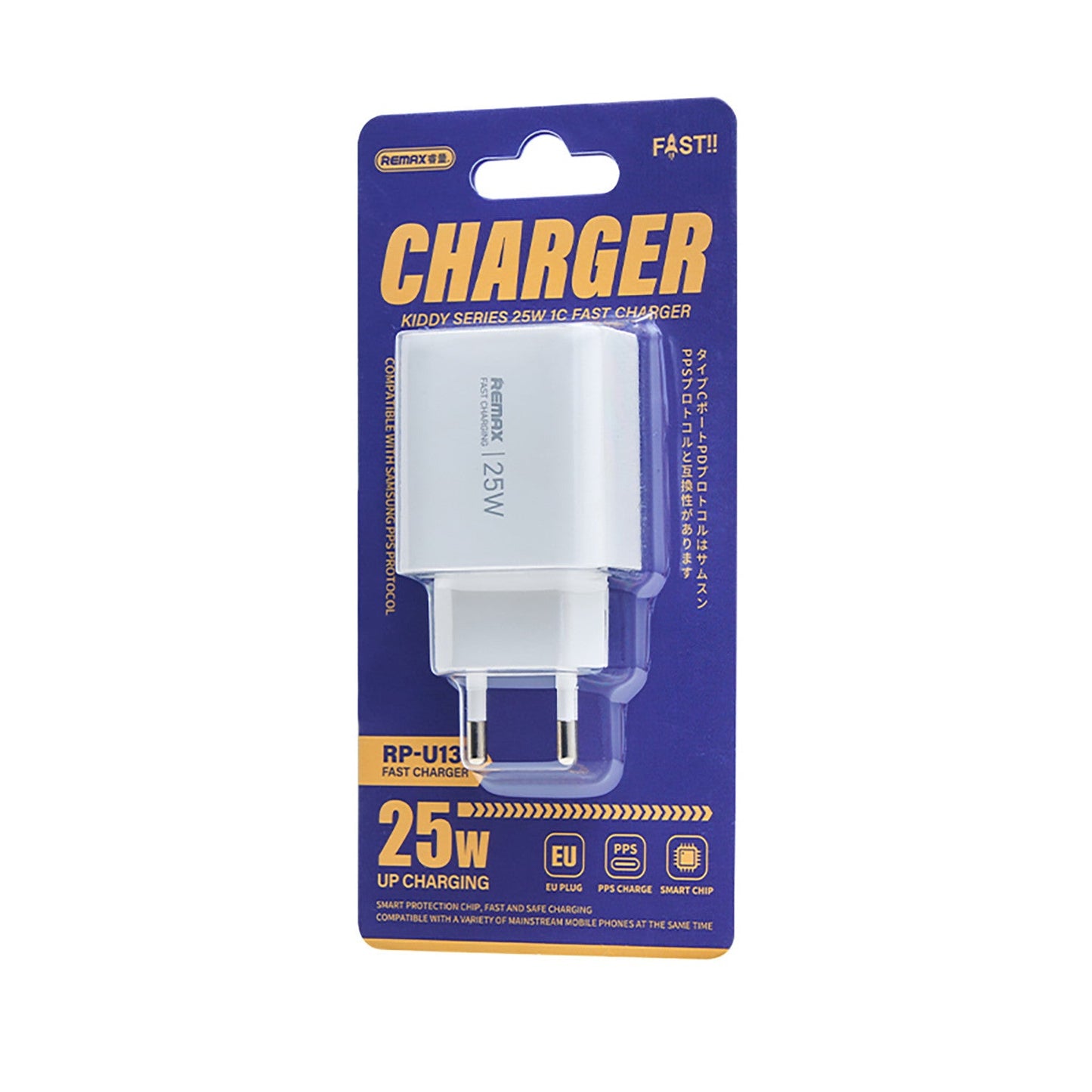 REMAX RP-U137 EU 25W Power Adapter – Compact & Efficient