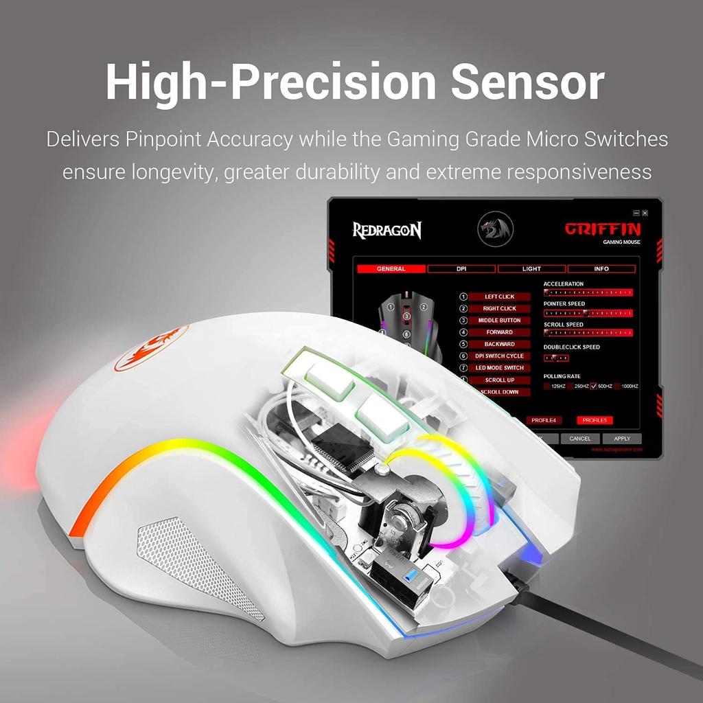 REDRAGON M607 GRIFFIN 7200DPI Gaming Mouse
