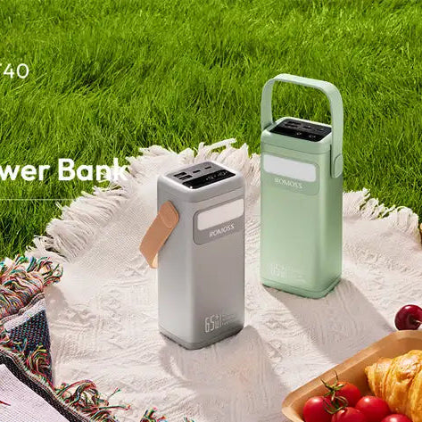 Romoss PMT40 EZCarry Pro 40000mAh 65W Fast Charge Power Bank – Green