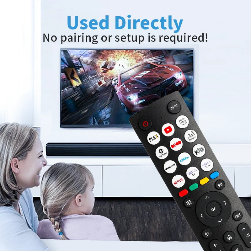 Replacement Remote Control ERF2R36H ERF2136H for Hisense 4K UHD Smart TV