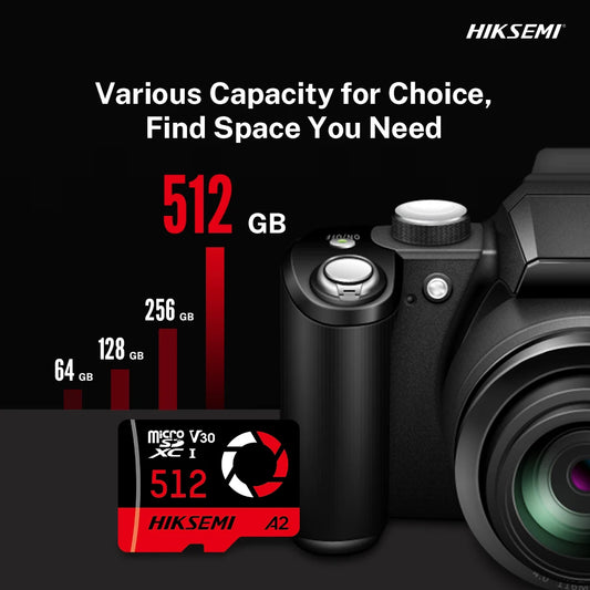 HIKSEMI Capture V30 High Speed MicroSDXC Card