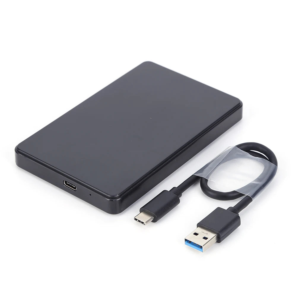 Pollen-Tech 2.5'' Hard Drive (HDD/SSD) Enclosure - Black
