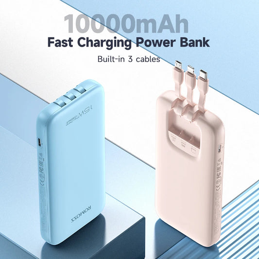 Romoss Power Bank 10000mAh 15W PNK