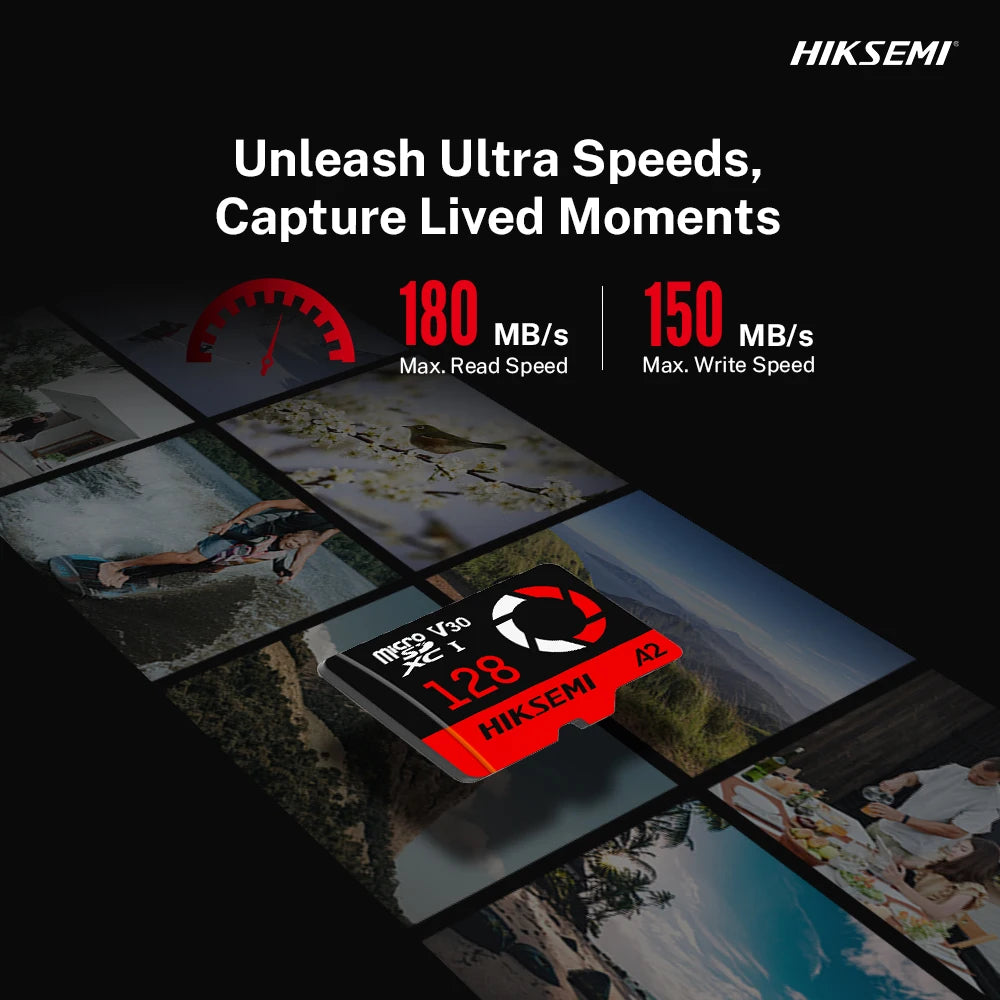HIKSEMI Capture V30 High Speed MicroSDXC Card