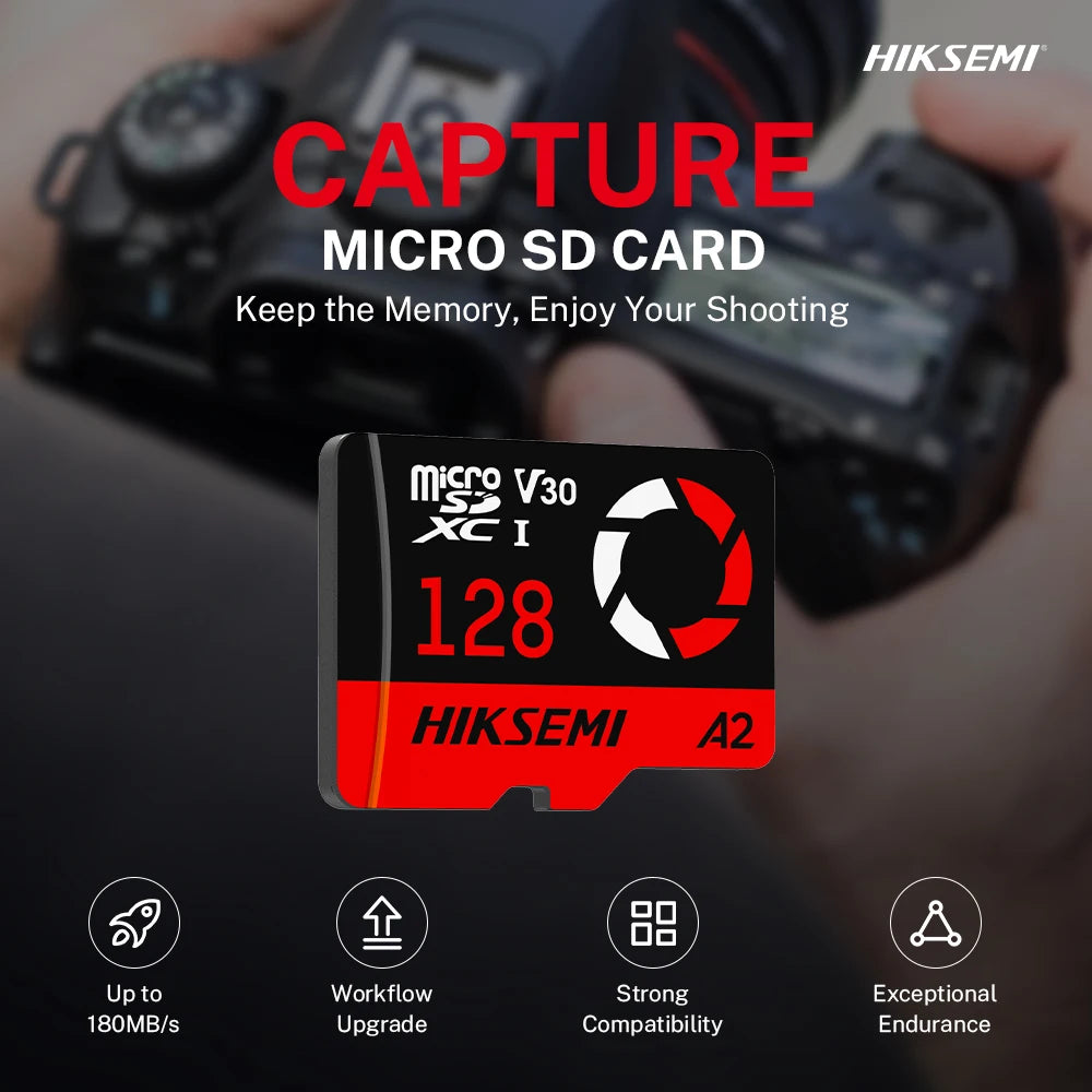 HIKSEMI Capture V30 High Speed MicroSDXC Card