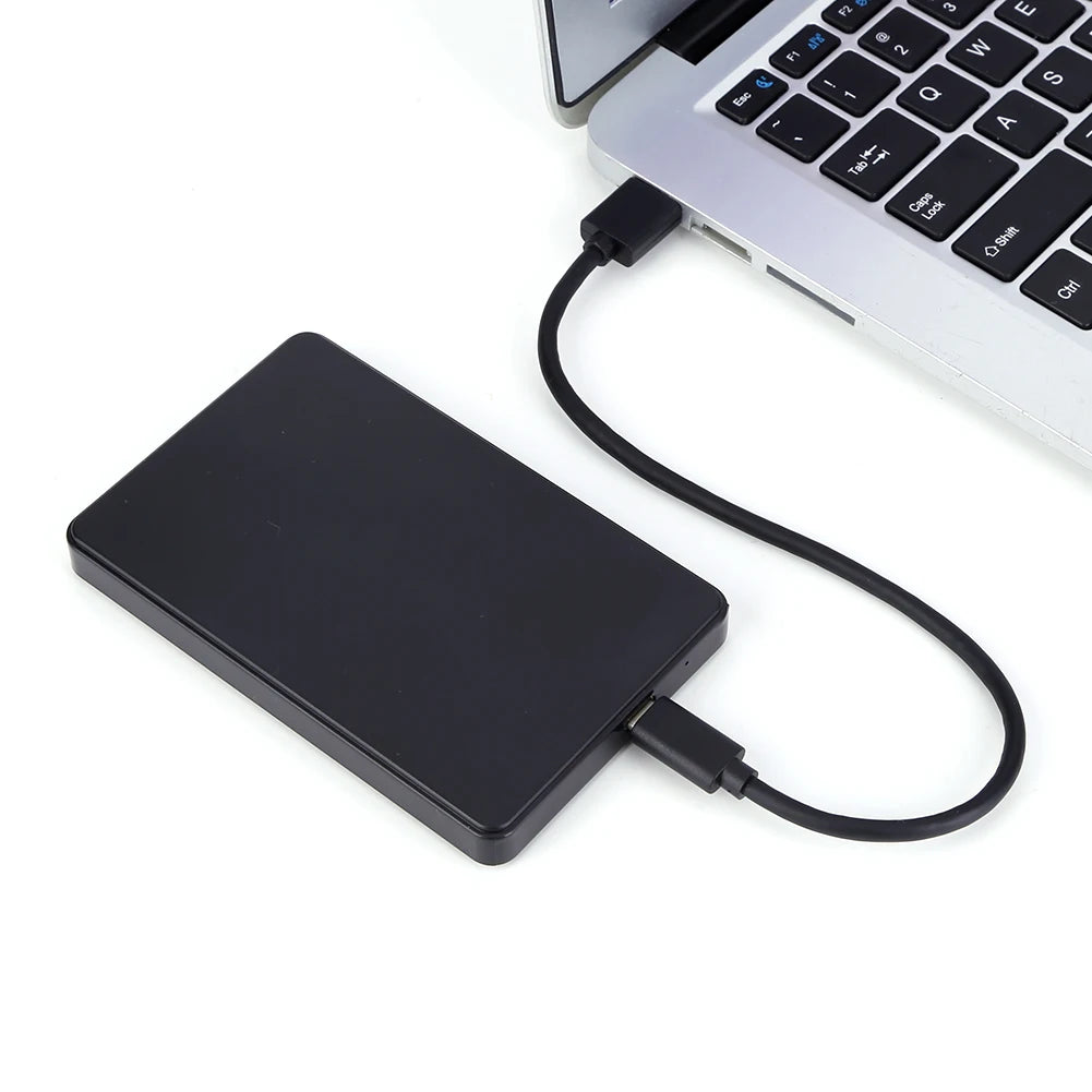Pollen-Tech 2.5'' Hard Drive (HDD/SSD) Enclosure - Black