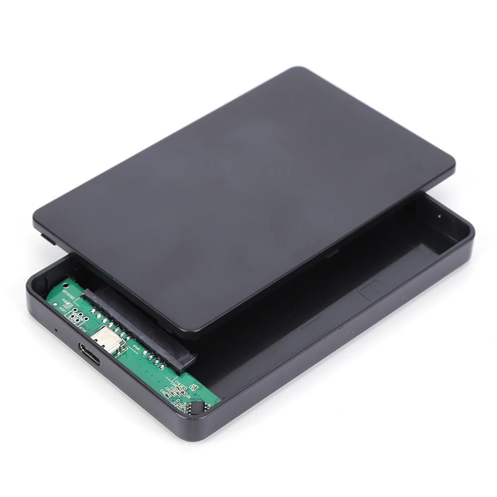 Pollen-Tech 2.5'' Hard Drive (HDD/SSD) Enclosure - Black