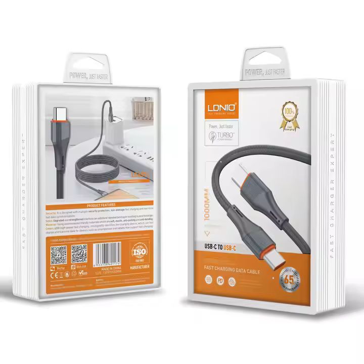 LDNIO LC631C PD 65W USB Type-C Fast Charging Data Cable