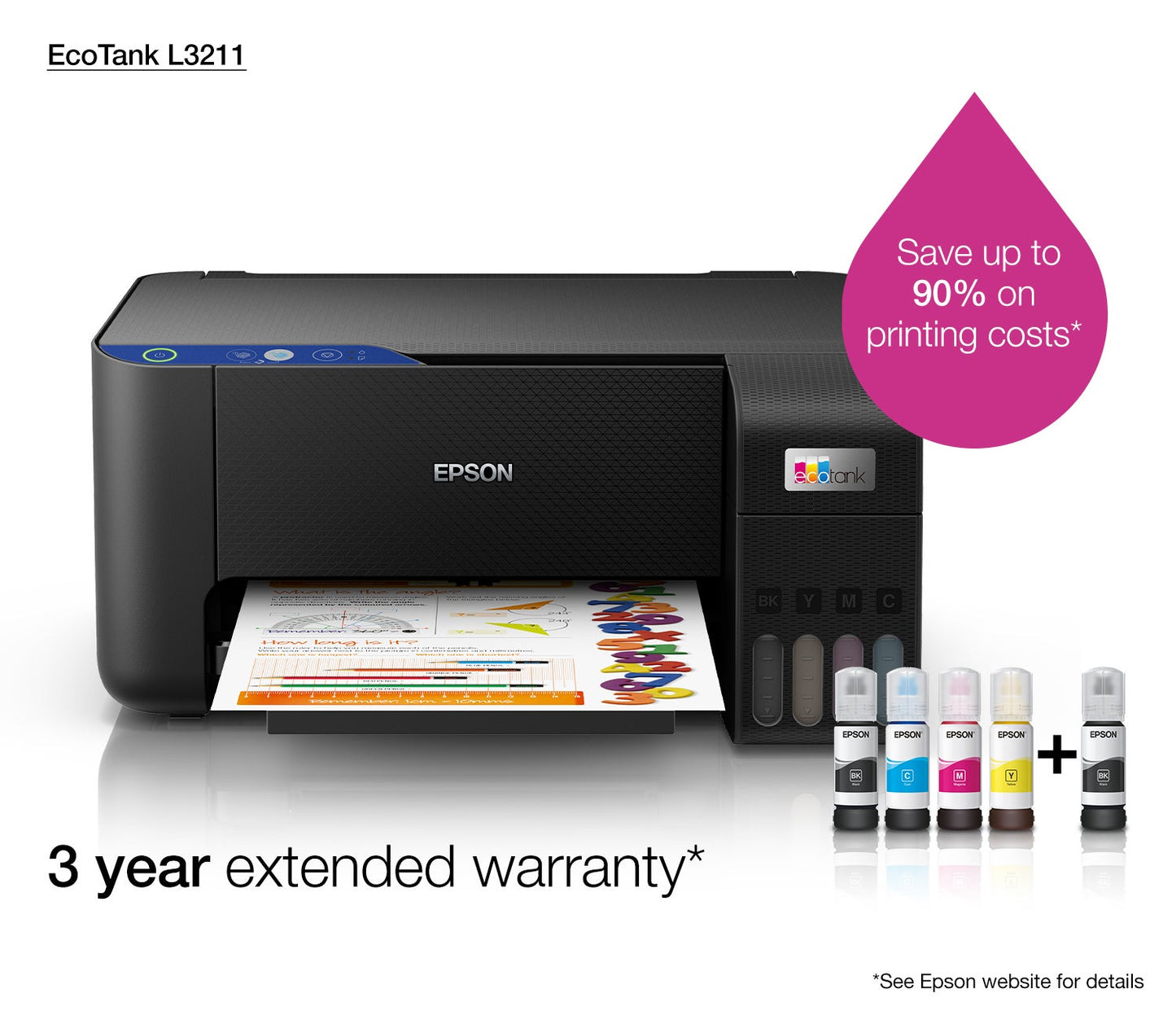 Epson EcoTank L3211 3-in-1 Colour printer
