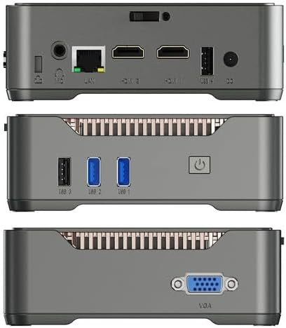 Decibell GK3 Mini PC N97, 8GB RAM, 256GB SSD, Windows 11 Pro