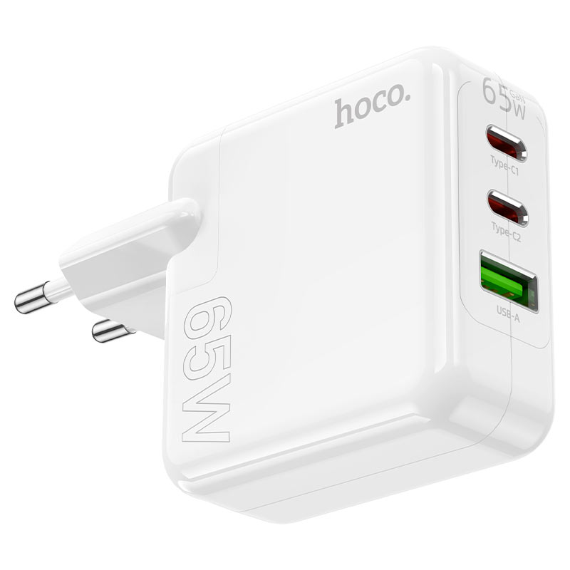 Hoco C115A Wall charger PD65W + QC3.0