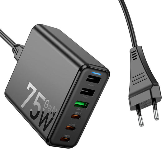 Hoco C133A GaN Charging station 75W PD45W + QC3.0