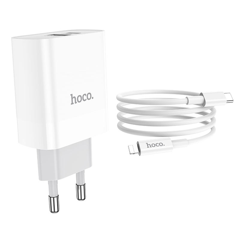 Hoco C80A 20W+QC 3.0(EU) Charging Adapter