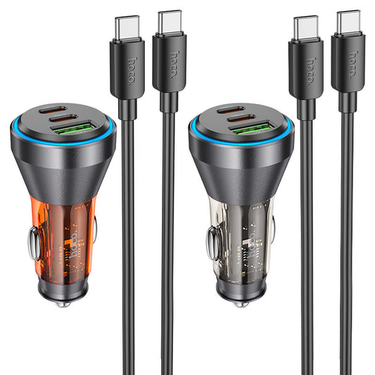 Hoco NZ12D 60W Fast Car charger