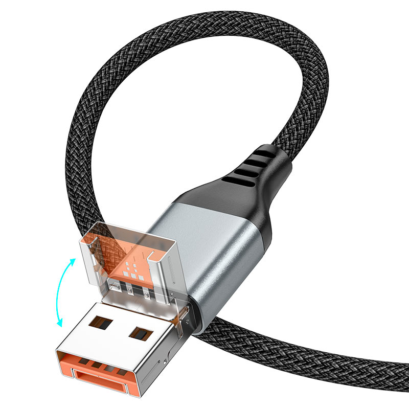 Hoco U128 Cable USB/Type-C to Lightning PD 27W Fast Charge