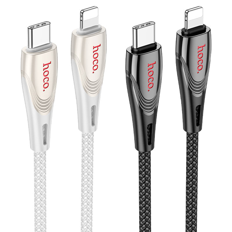 Hoco U133 Cable Type-C to Lightning PD 27W fast charge - 1.2m