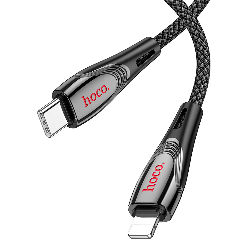 Hoco U133 Cable Type-C to Lightning PD 27W fast charge - 1.2m