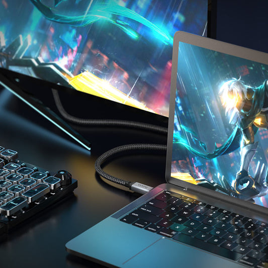 Hoco US05 Type-C to Type-C 100W charging data cable, 4K @ 60Hz HD screen mirroring