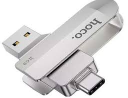 Hoco UD10 2-in1 OTG Flash Drive : TYPE-C + USB3.0 - 32GB