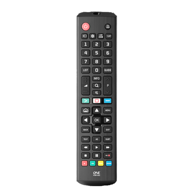 One For All LG TV Replacement Remote (URC 4911)
