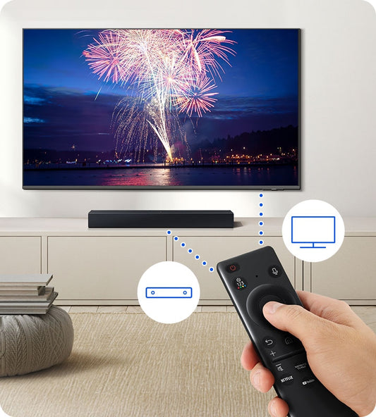 Samsung B400F 2.0 Ch Soundbar with built in Sub woofer