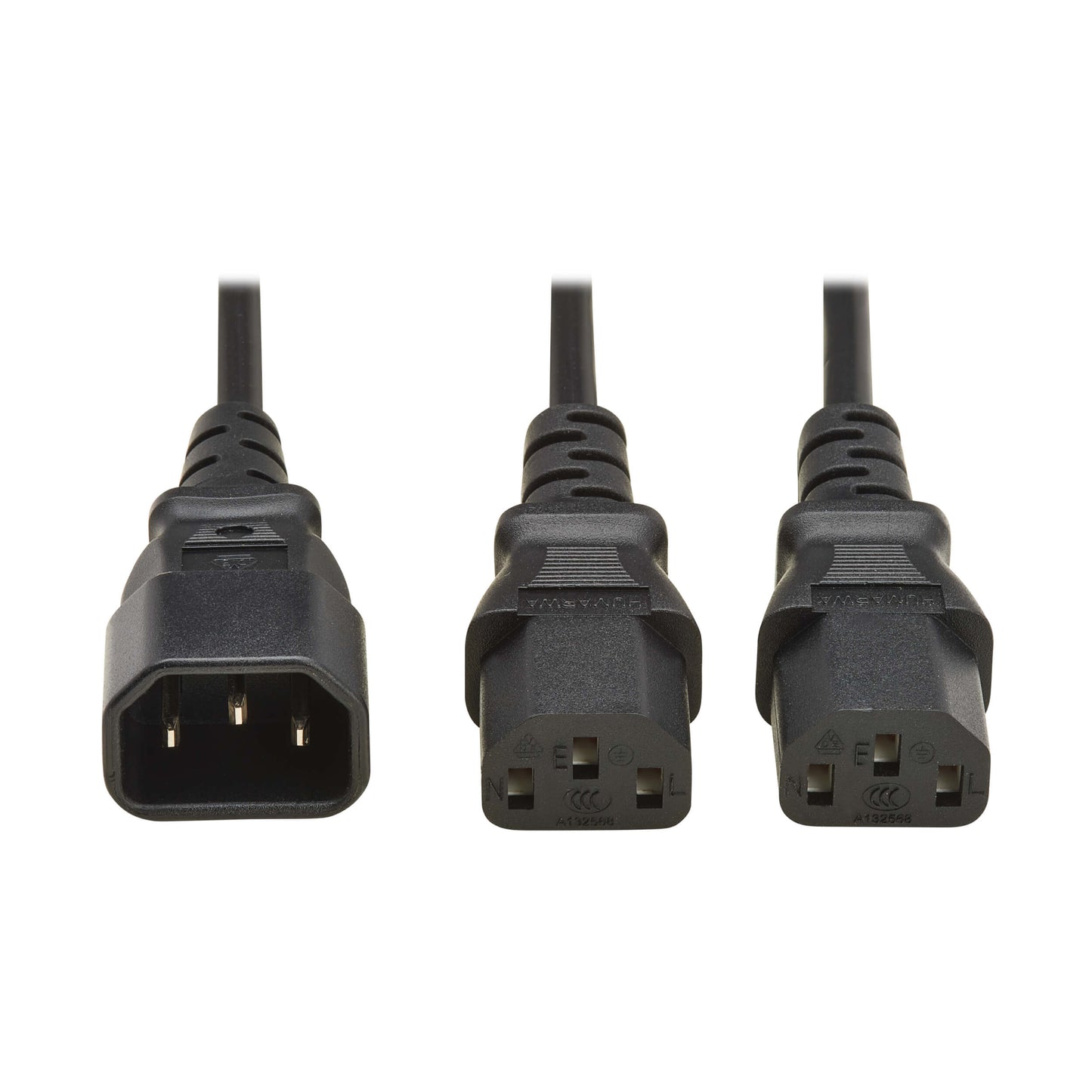 Pollen Power Cord Splitter, C14 to 2x C13 - 1.5m