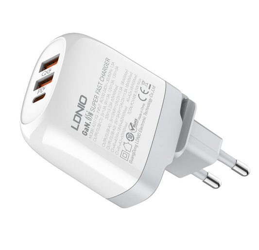 LDNIO A3511Q - 65W GaN Super Fast Charger