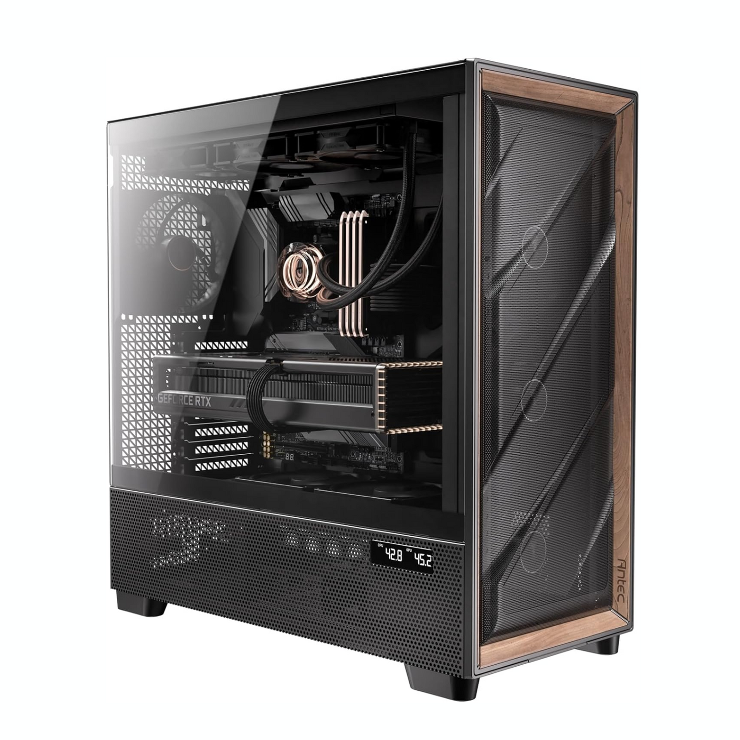 Antec FLUX PRO E-ATX Full Tower Gaming Chassis