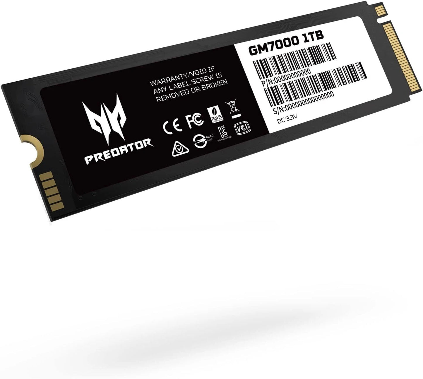 Acer Predator GM7000 1TB PCI-e 4.0 M.2 2280 NVME