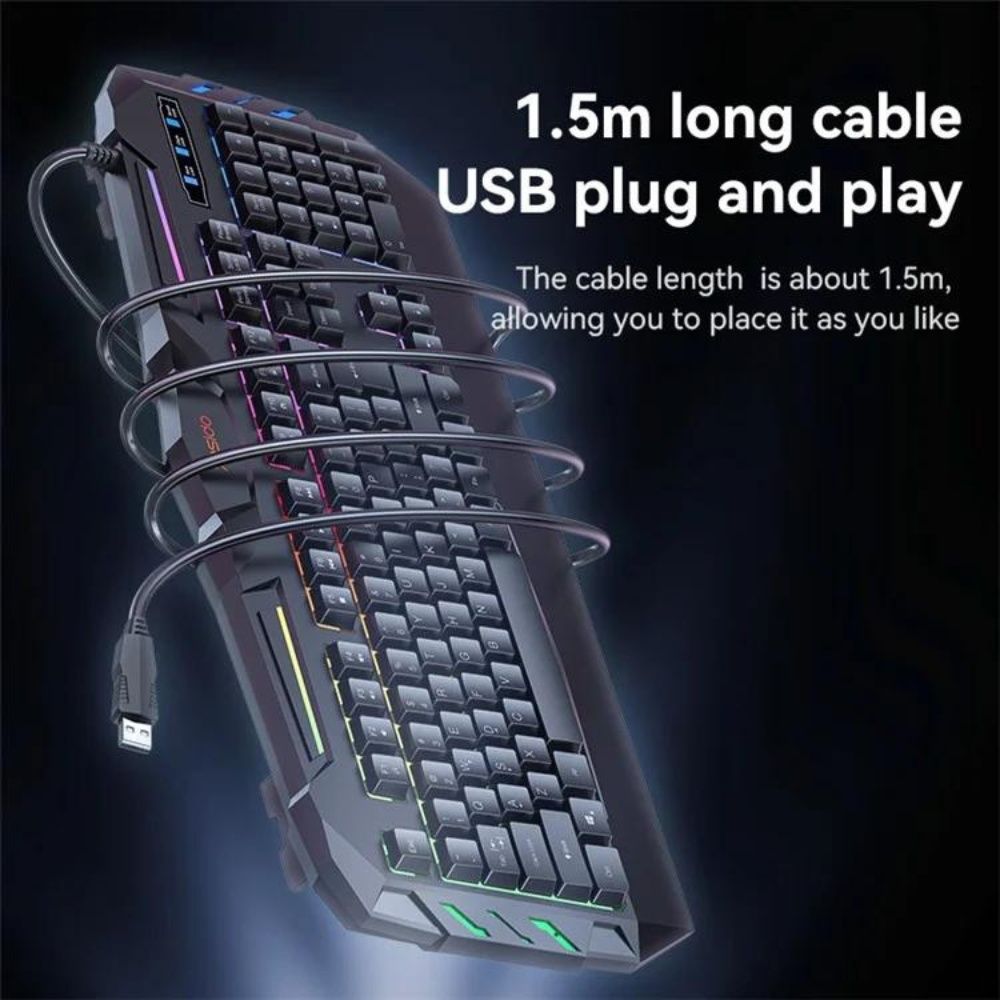 Yesido KB21 Premium USB Wired Gaming Keyboard With RGB Backlight