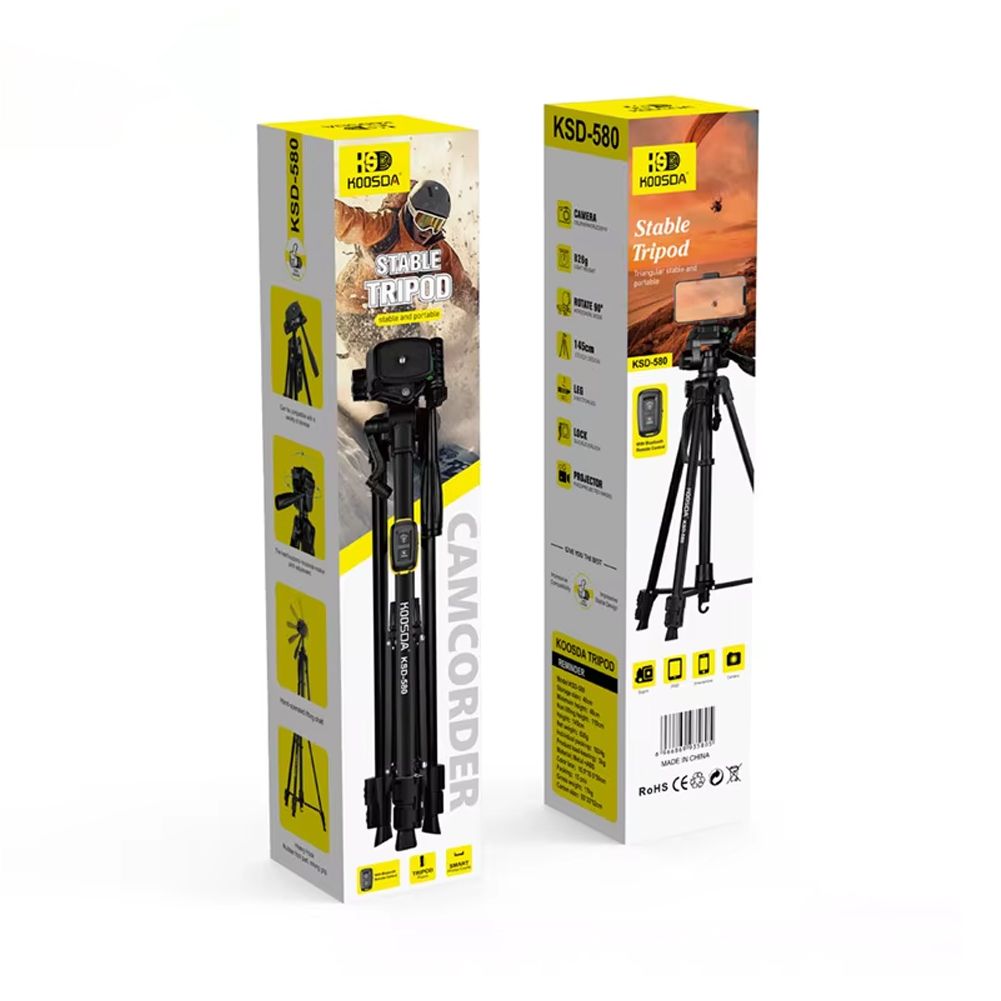Koosda KSD-580 Professional Photography Tripod Stand-1.45m