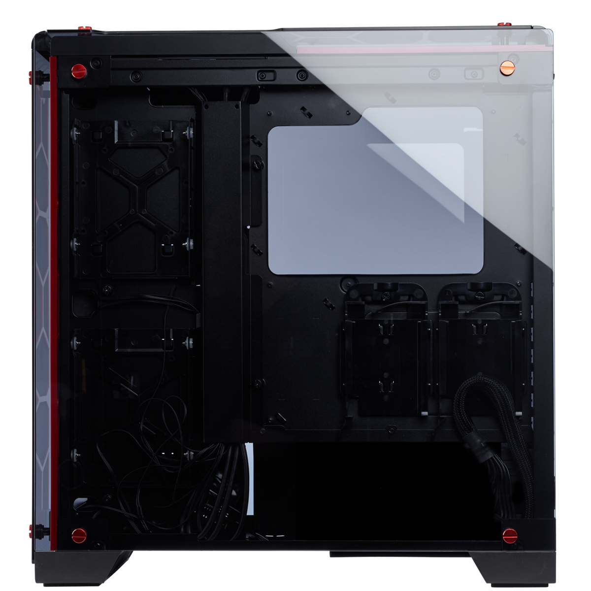 Crystal Series 570X RGB ATX Mid-Tower Case - Red