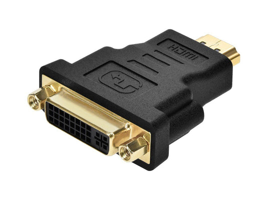 Pollen DVI Female to HDMI Male Adapter Bi-Directional DVI-I 24+5 Port Converter