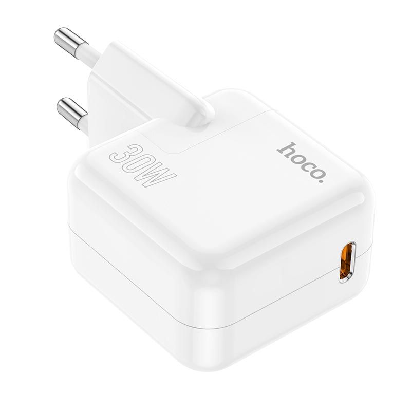 HOCO-C112A- Fast Iphone Charger 30W Type C Port With C to Lightning Cable