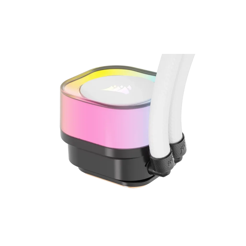 Corsair H100i 240mm Hybrid Liquid Cooler - 2400 RPM Fans Multi-Colour RGB