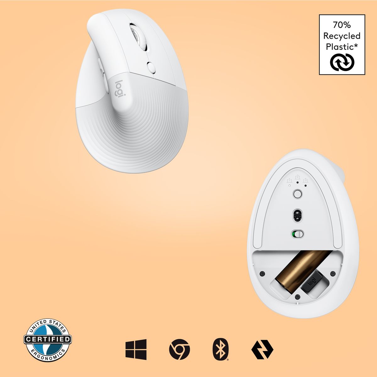 Logitech Lift Vertical Ergonomic Mouse