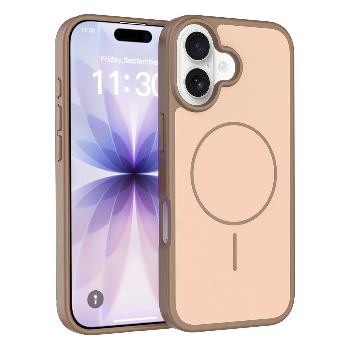 Silicone Magnetic Charging Phone Case Compatible with Iphone 14