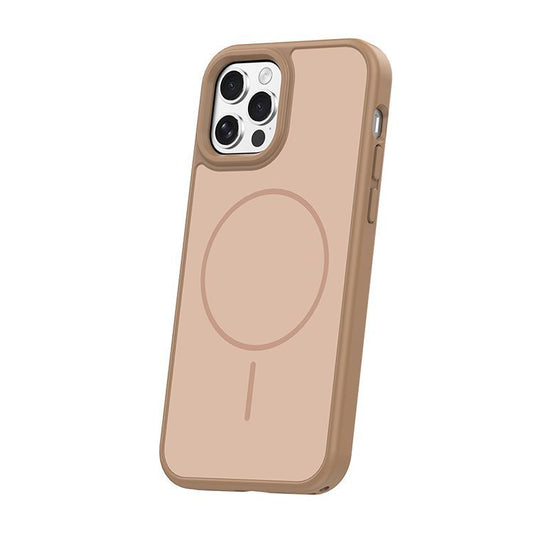 Silicone (Two-Tone) Magnetic Phone Case Compatible with iPhone 13 Pro