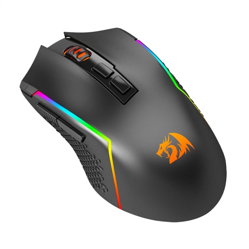 Redragon M693 TRIDENT PRO 8000DPI 7-Button RGB Gaming Mouse - Black