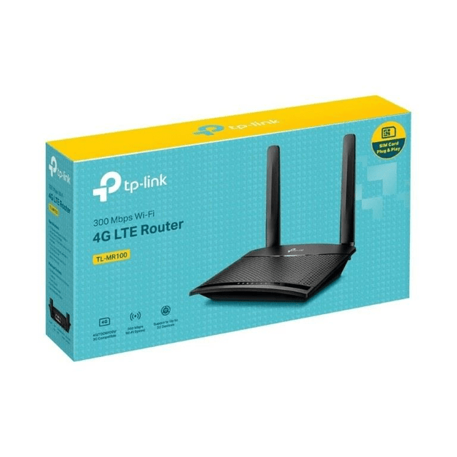 TP-Link TL-MR100 300 Mbps Wireless N 4G LTE Router