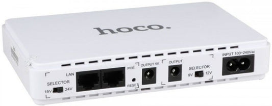 Hoco DB25 Dual 12V + USB 8800 mAh Emergency UPS Powerbank Mini DC UPS