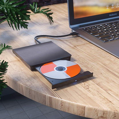 USB 3.0  External Portable CD +/-RW Drive DVD Rewriter & Player