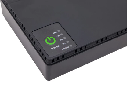 Sinye 10400 mAh Black Mini Portable DC UPS