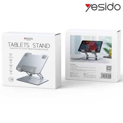 YESIDO C293 Foldable Tablet Holder with 360 Degree Rotation